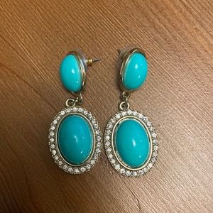 J. Crew Jade Earrings